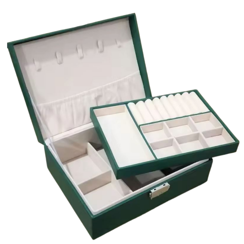 Porta Joias Grande Veludo Rosa Feminino Portas Bijuterias Ideal Para Presente Namorada Mulher em Oferta na Shopee