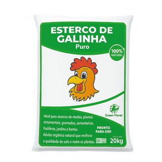 Esterco de Galinha 100% Natural - Escolha a Quantidade! em Oferta na Shopee
