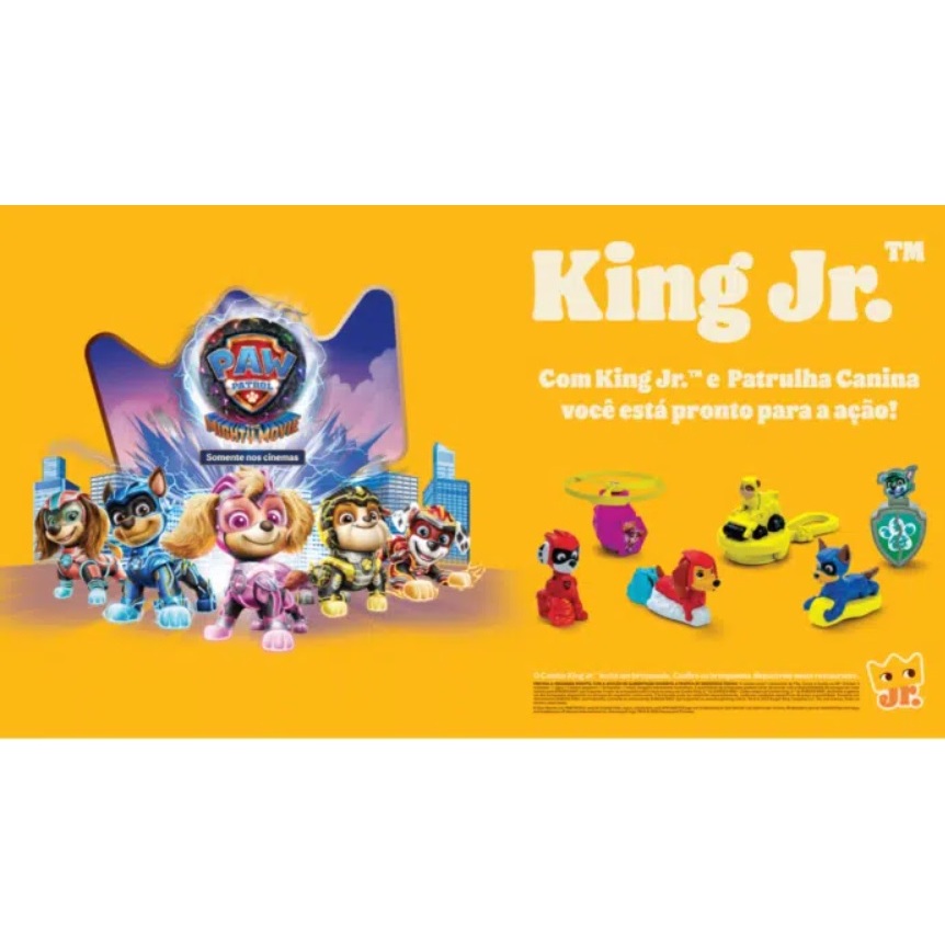 Patrulha Canina - Personagens - Burguer King e PEZ Candy - Usado