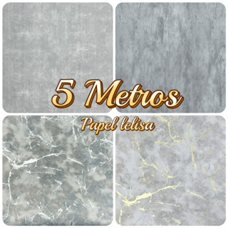 Papel de Parede 3D 5 METROS x 45CM Adesivo Autocolante para Sala, Quarto em Oferta na Shopee