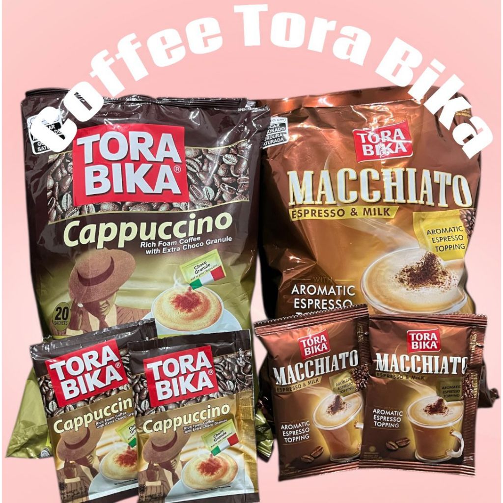 Cafe Tora Bika Capuccino Macchiato Instantâneo Importado em Oferta na Shopee