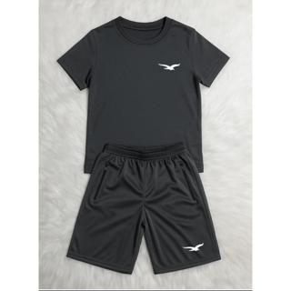 Conjunto Camiseta e Bermuda Chimpa Infantil E Juvenil Masculino Com Bolsos 04 á 16 Anos Origins em Oferta na Shopee
