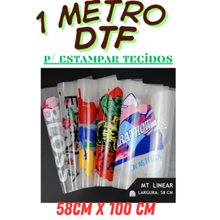 01 Metro Dtf Textil Para Tecidos Camisetas 58cm x 100 cm Tenha Arquivo Pronto antes de Comprar Enviamos de Imediato em Oferta na Shopee