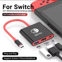 Dock Nintendo Switch Adaptador Portátil HDMI USB