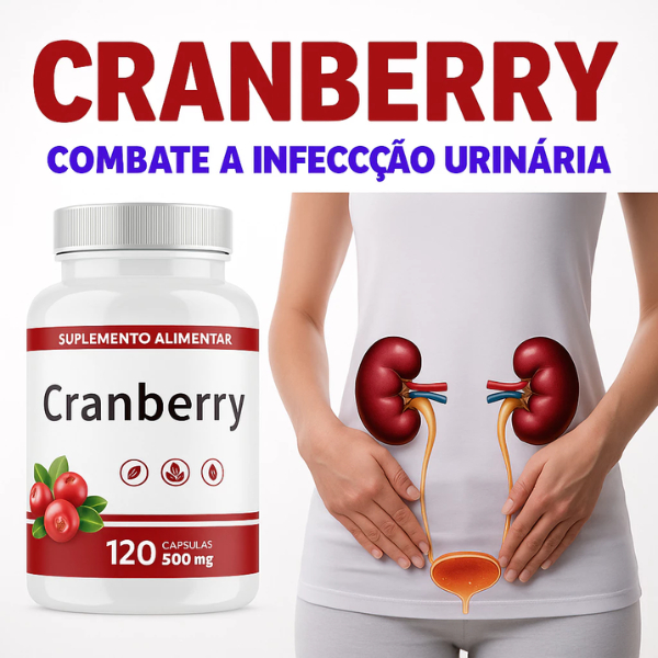 Cranberry  500mg Rei Terra Cramberry Original Infecção Urinária em Oferta na Shopee