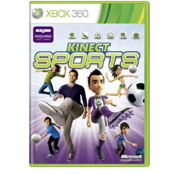 Jogo X Box 360 Kinect Sports Usado