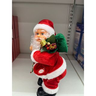 BONECO DO PAPAI NOEL DANÇANTE MUSICAL MEXENDO O BUMBUM REBOLANDO