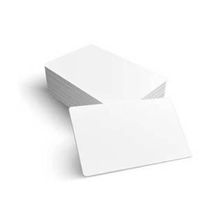 Kit 30 Cartão de PVC Branco Para Confecção de Crachá 0,76mm 54x86mm em Oferta na Shopee