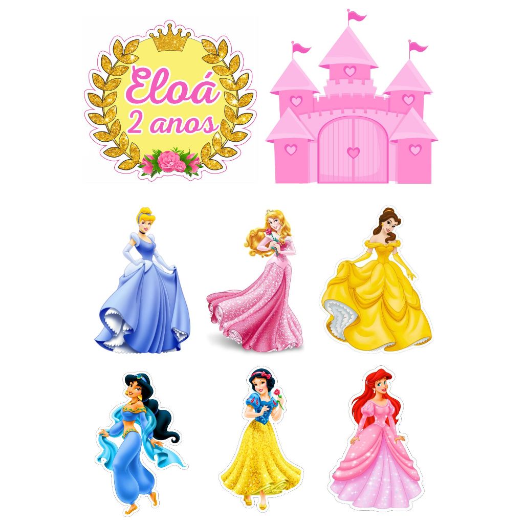 Princesas da Disney Mesversario: Onde Comprar | BuscaProdutos