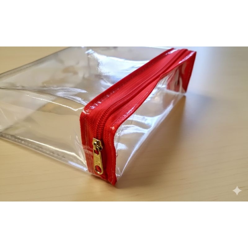 kit - Necessarie c/10 -20 ou 30 und - Ziper Vermelho -Kit festa ao Dia dos Namorados - Organizador compacto e elegante!