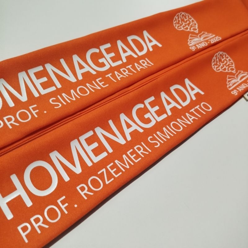 6 Faixas personalizadas Miss Homenagem Formatura Evento  Noiva Despedida de solteiro Professor Paraninfo premiação