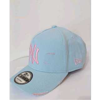 Bone NYy Algodão Casual Fecho Ajustável Aba Curva em Oferta na Shopee