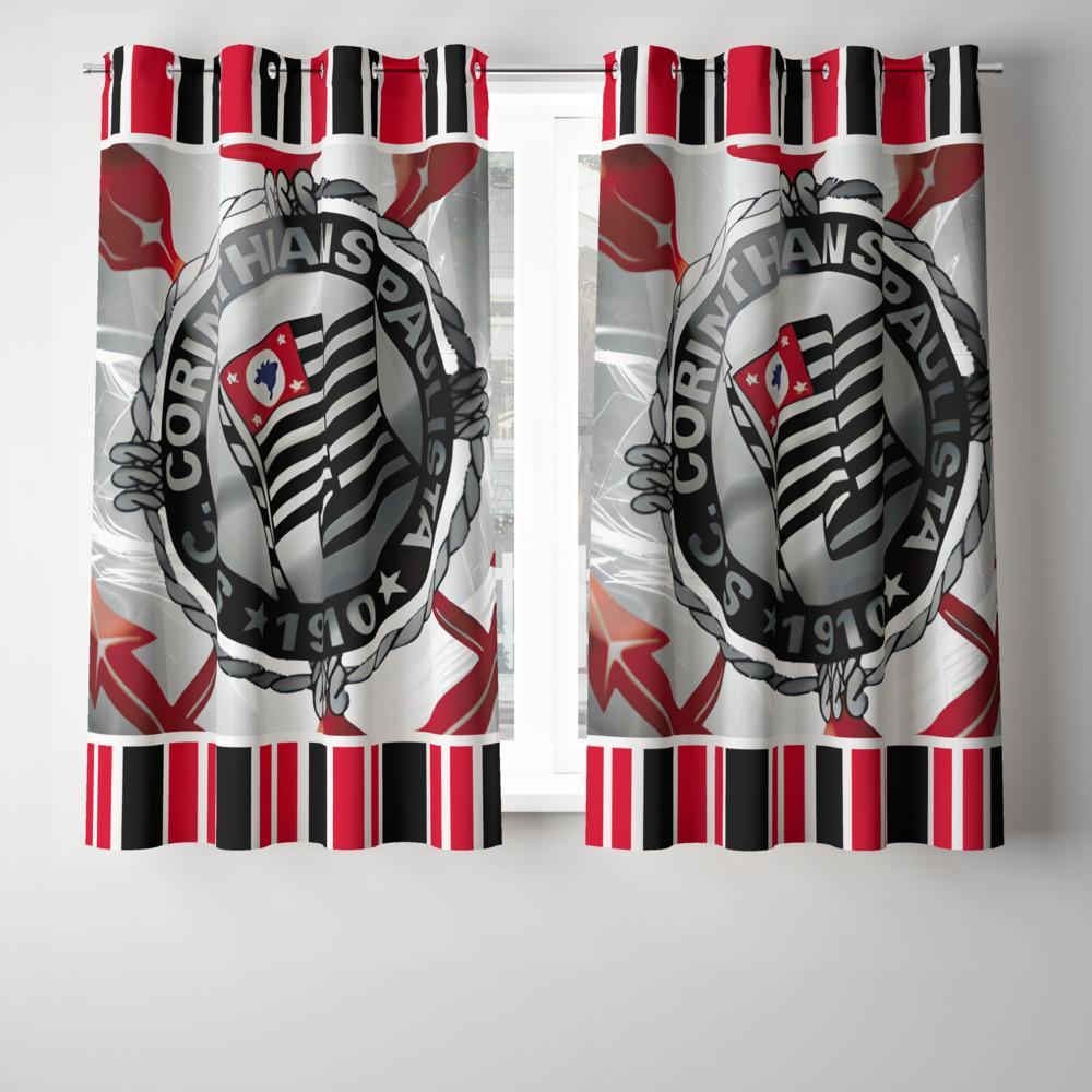 Cortinas Personalizadas De Time Futebol Brasileiro