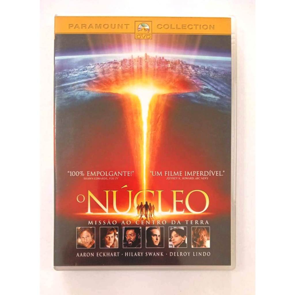 Dvd O Núcleo missão ao centro da Terra original ficção msd
