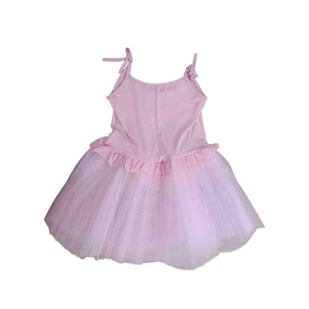 vestido de bailarina tutu com body rosa infaltil para bale fantasia bailarina