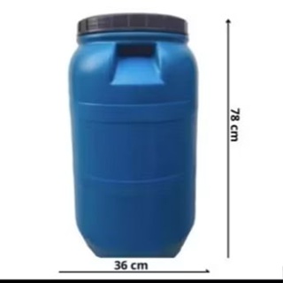 BARRICA BOMBONA USADA  GALÃO 80 LITROS BOMBONA COM TAMPA. em Oferta na Shopee