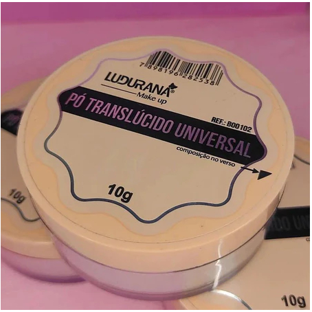 Pó Solto Translucido Universal  Ludurana--B00102 em Oferta na Shopee
