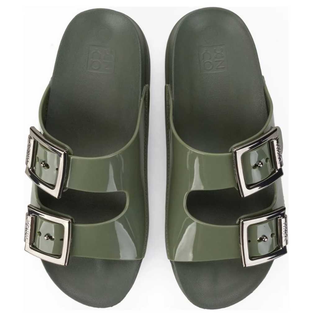 Sandalia Birken Zaxy Partner Iii Rasteirinha Chinelo Fivela