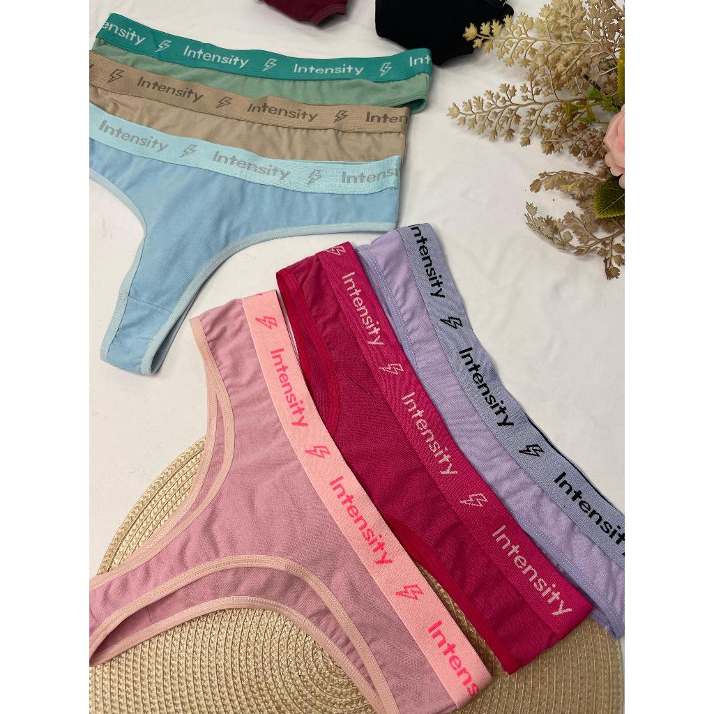 Kit 10 ou5 Calcinhas Fio Dental De Algodão Cós Alto Calcinha Sexy em Oferta na Shopee