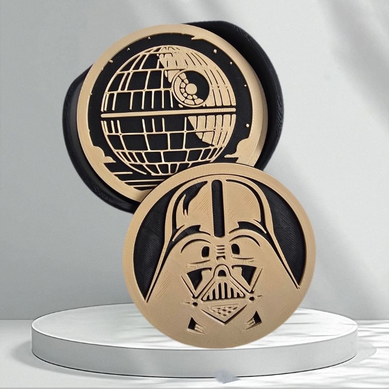 Porta copos Star Wars - impressão 3D.