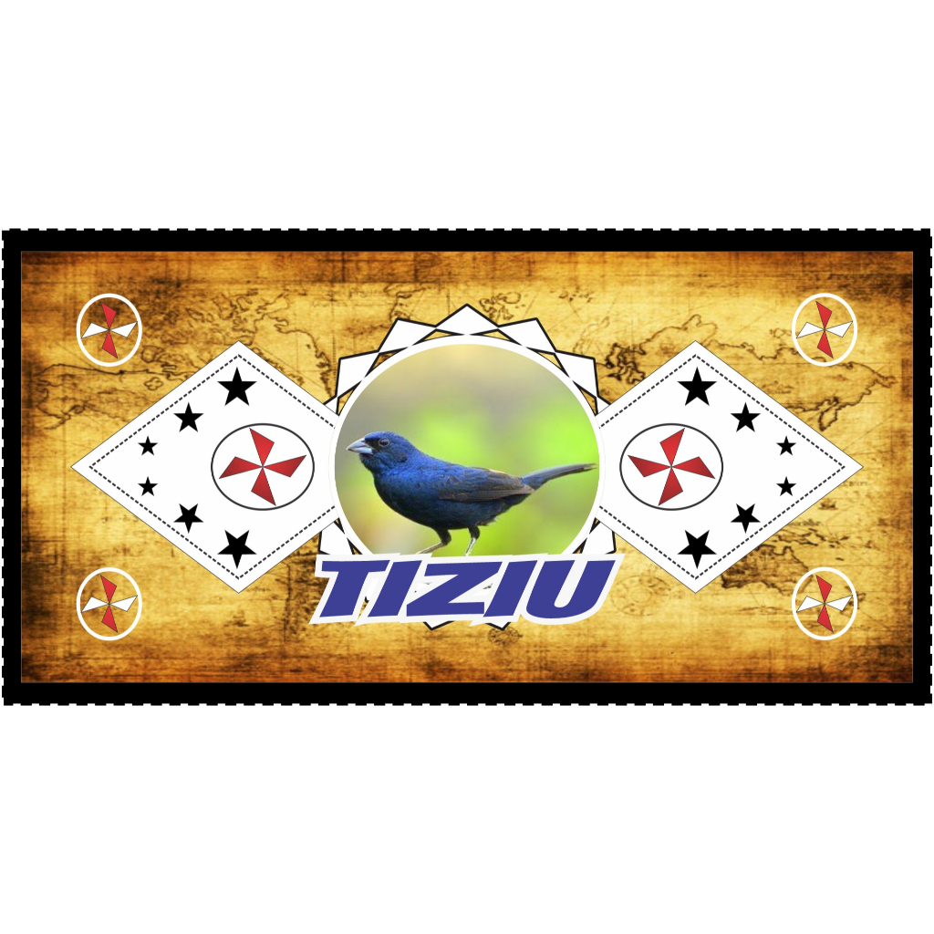 Adesivo fundo de gaiola Tiziu