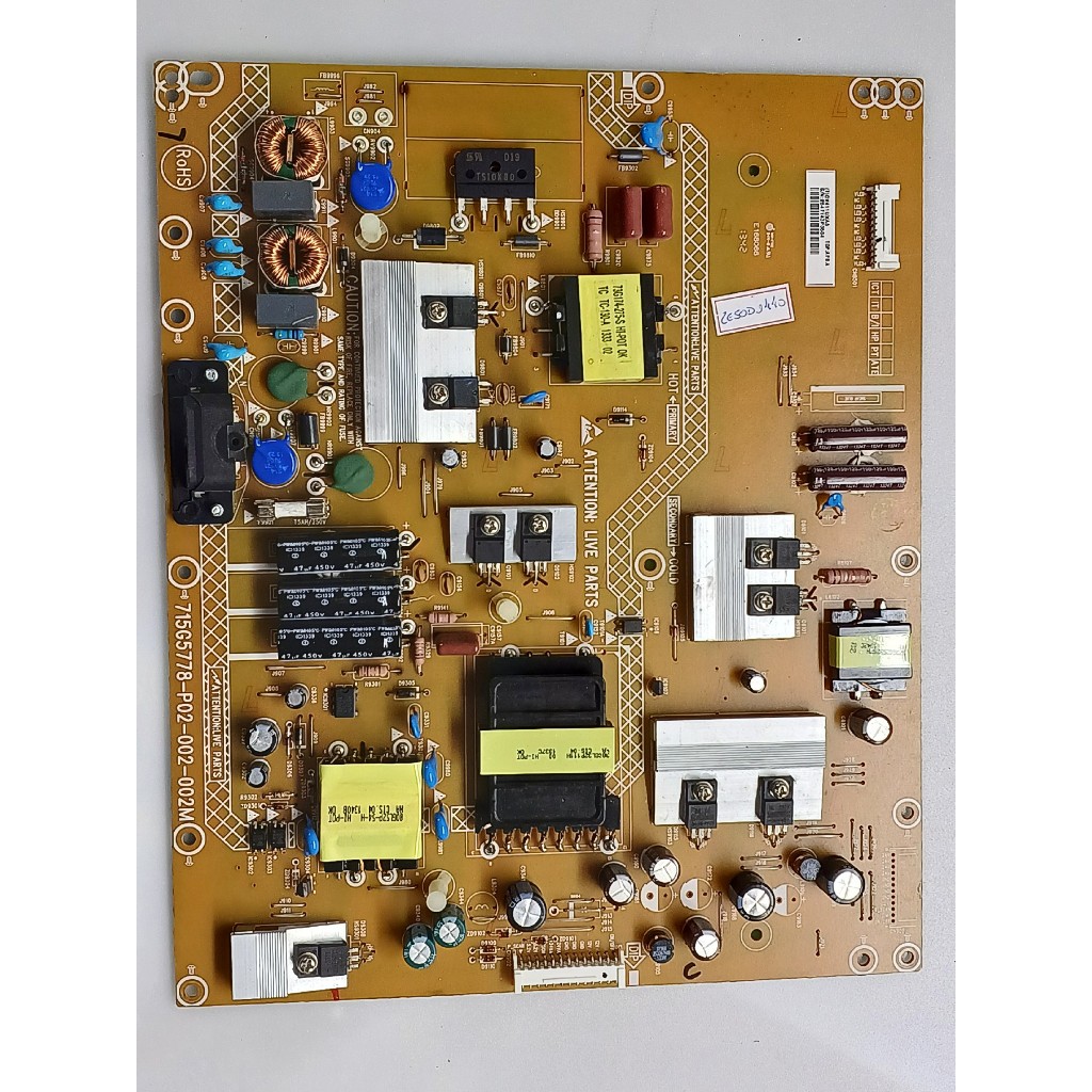 placa da fonte tv aoc le50d1440 / 715g5778-p02-002-002m