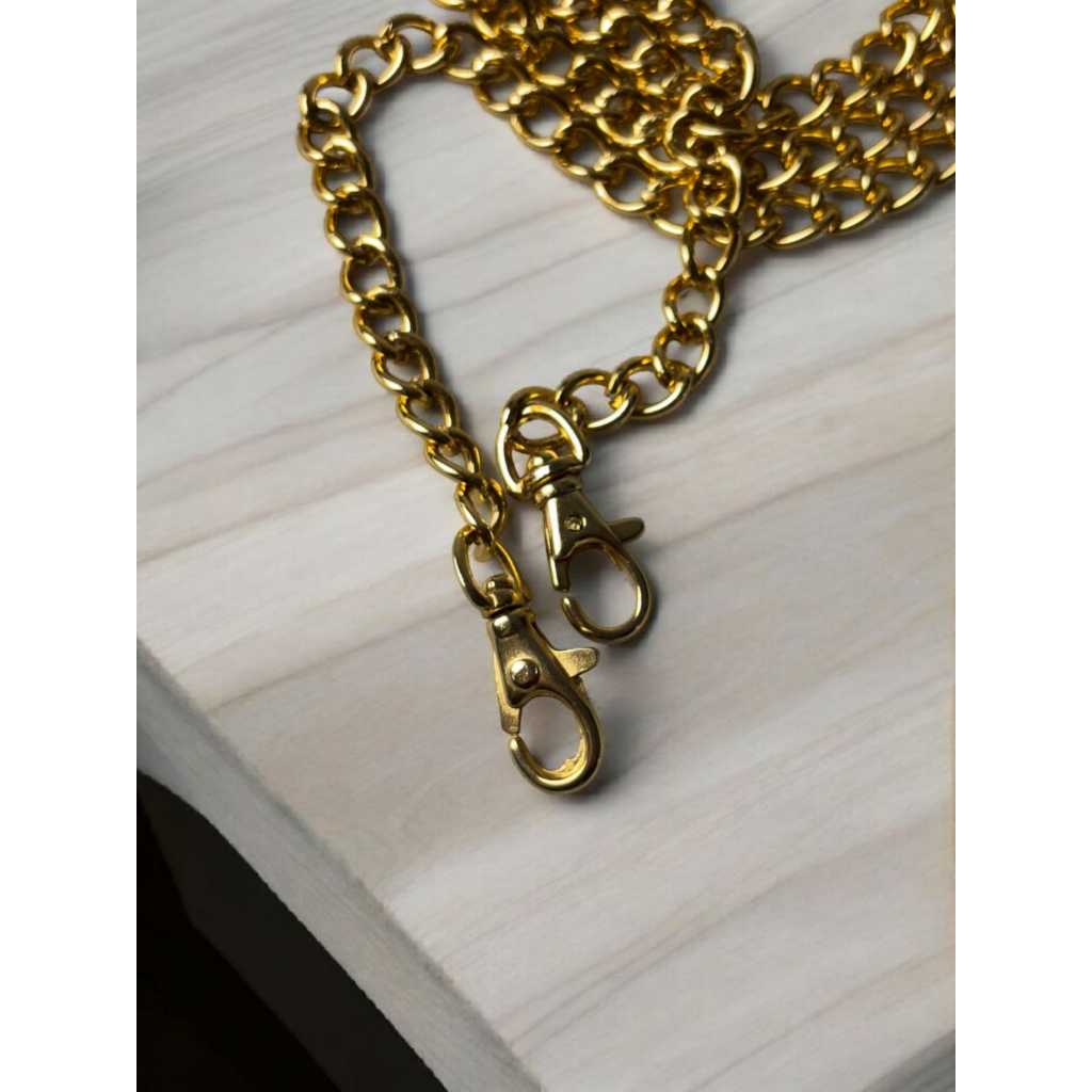 Alça para Bolsas em Corrente 1,20 metro com Mosquete em Oferta na Shopee