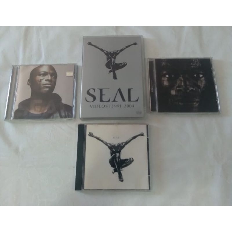 COLEÇÃO CD & DVD SEAL ( 3 CDs + 1 DVD)