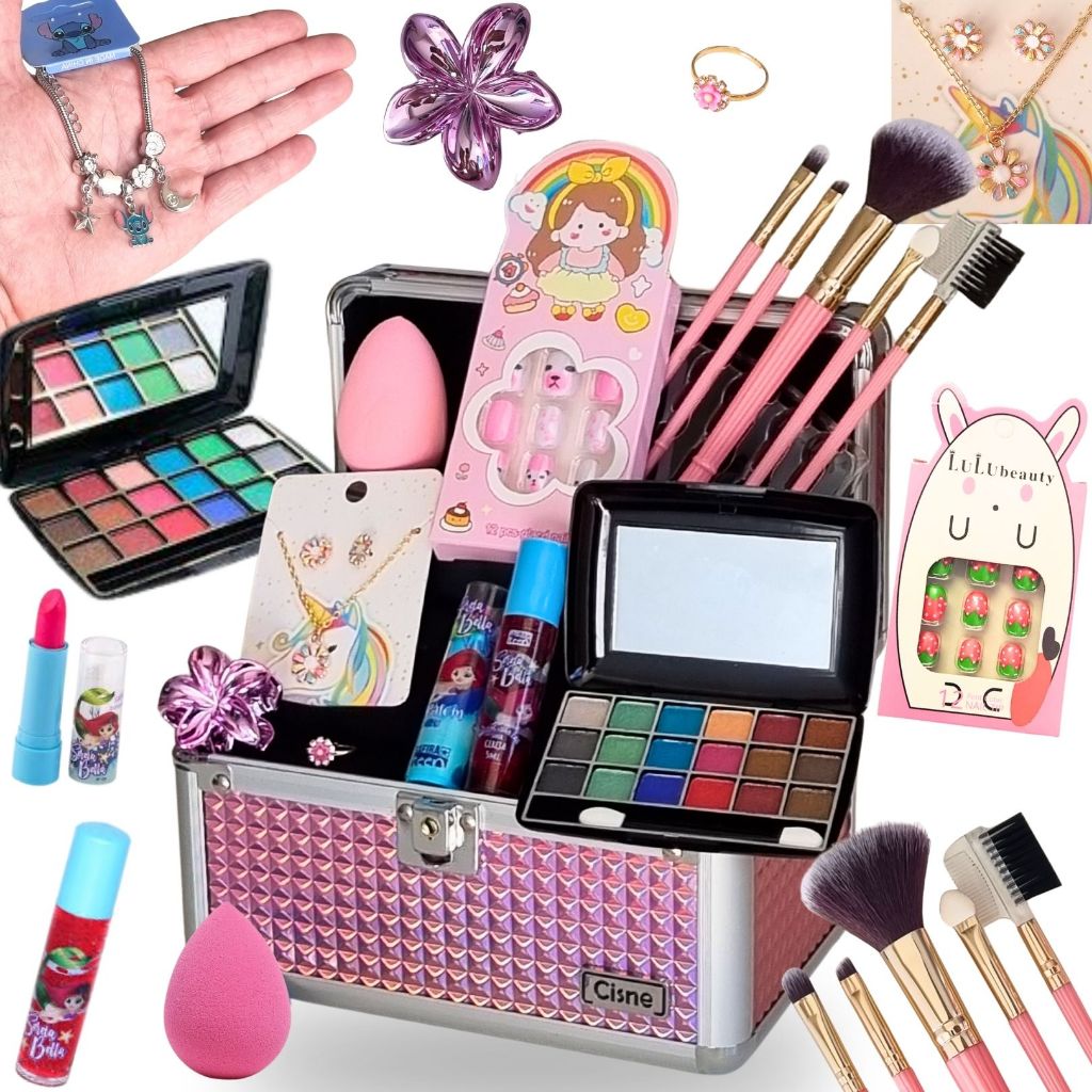 Kit Maquiagem Infantil com Bolsa: Onde Comprar | BuscaProdutos