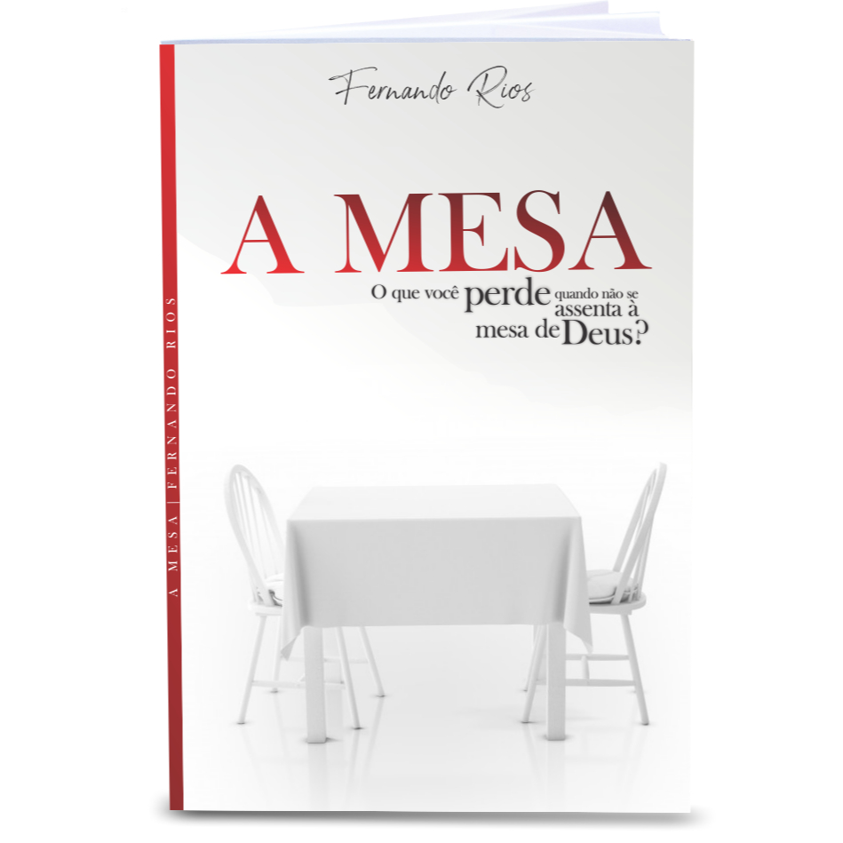 Livro A Mesa | do mesmo escritor do Ferido pelo Processo Curado Pelo Propósito