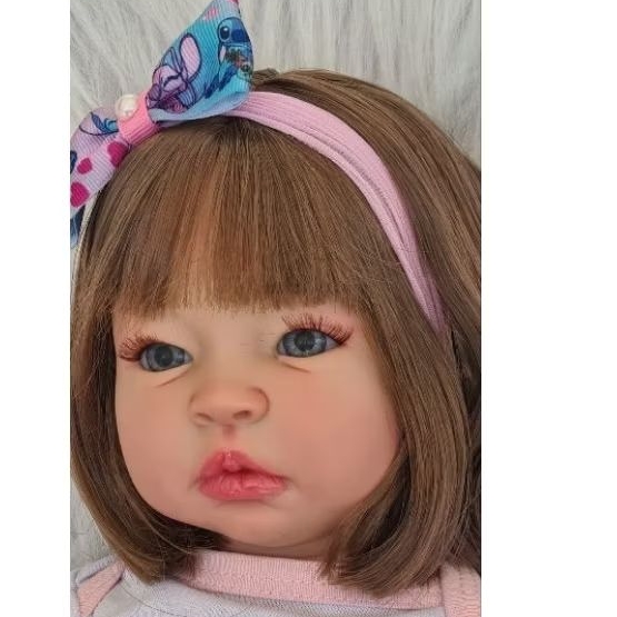 Bonecas Reborn Pintura 100%  Artesana, Rica em Detalhes ! em Oferta na Shopee