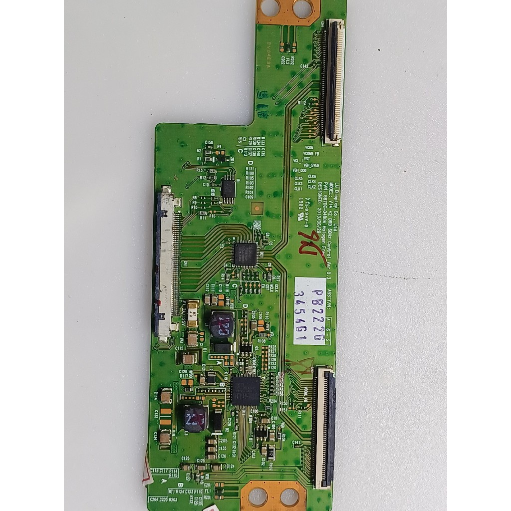 placa tcon tv lg 42lb5800 / 6870c-0480a