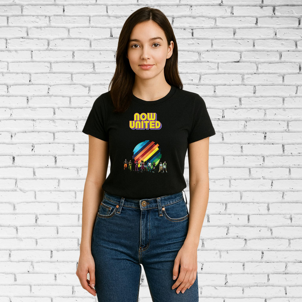 Camiseta Feminina Babylook Show Now United Now Or Never Tour Estampa Pop