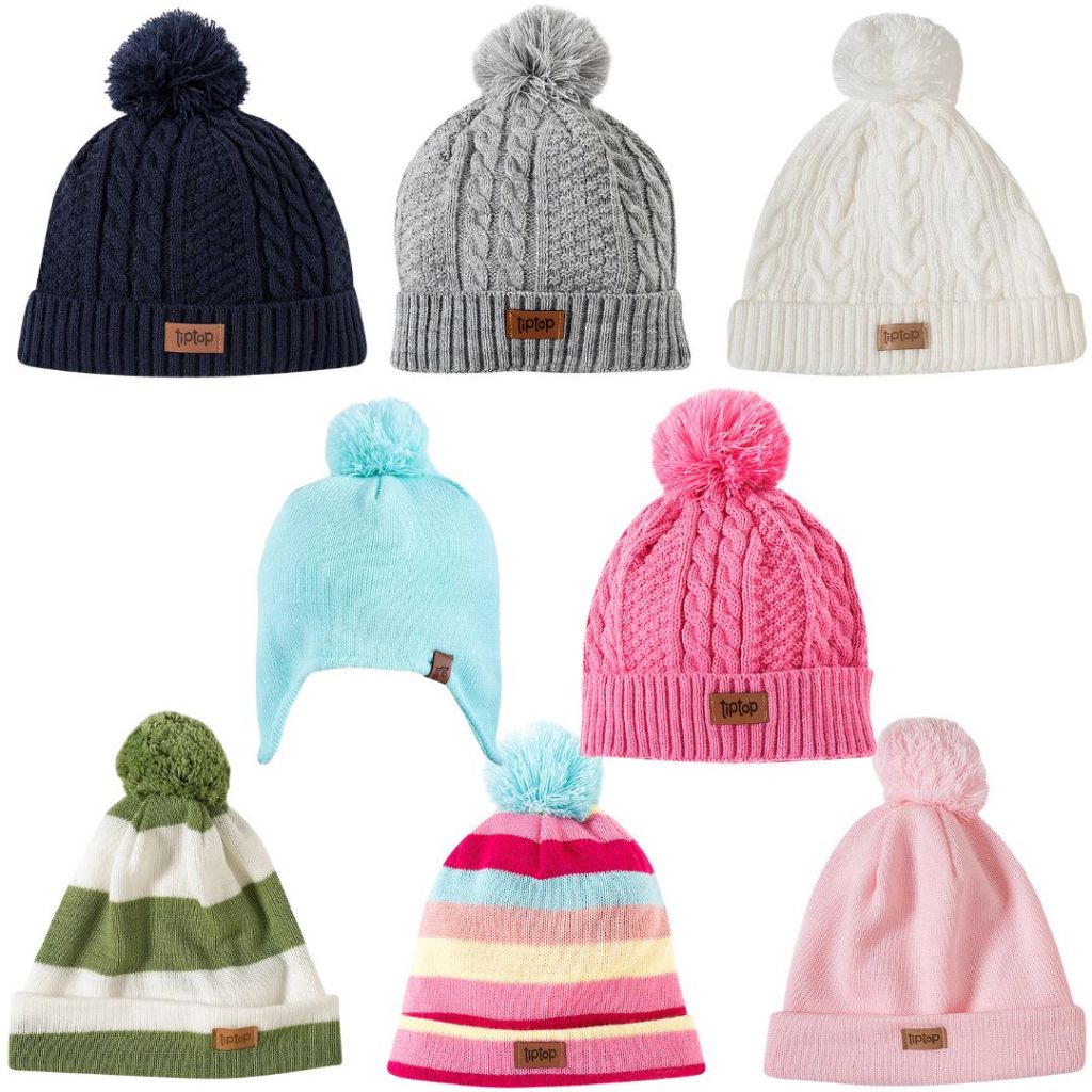 Touca Gorro Bebê em Tricot Tamanhos 0 a 8 Anos Menino / Menina em Oferta na Shopee