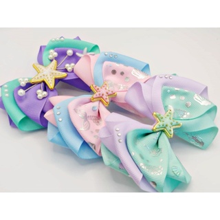 laços de cabelo infantil fundo do mar sereia/ laços infantil/laços princesas Disney-halloween em Oferta na Shopee