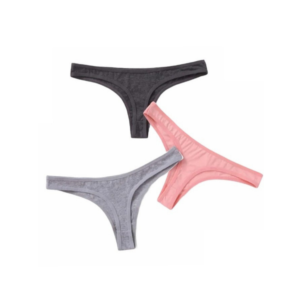 Kit 10 Calcinhas Fio Dental De Algodão Calcinha Sexy Conforto Revenda em Oferta na Shopee