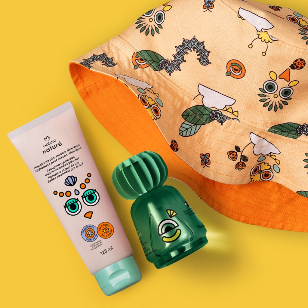 Presente Natura Naturé Diversão de Verão com Acessório (3 produtos)