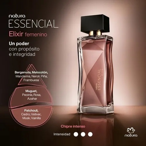 Perfume Natura Eau De Parfum Essencial Elixir Feminino 100 ml
