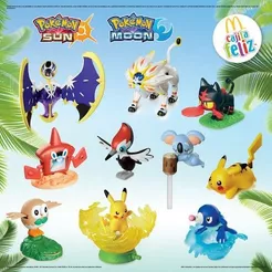 Coleção Pokemon - Mc Donald's - usado
