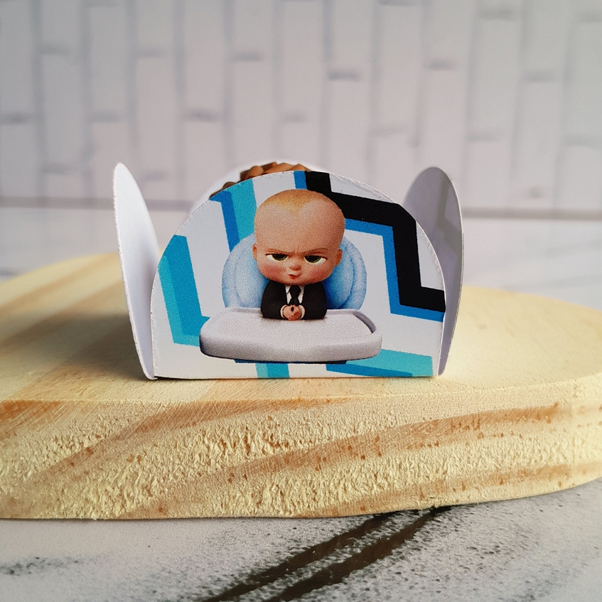 Forminhas Personalizadas para Docinhos Brigadeiro Doce O PODEROSO CHEFINHO Lembrancinhas Aniversário