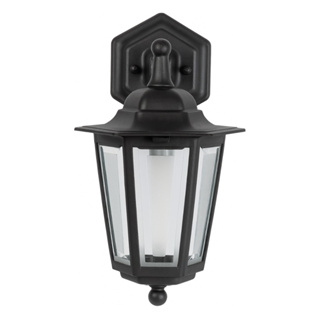 Arandela Colonial Luminária De Parede Vintage Retrô Com Lente Transparente Cor Preto Usd em Oferta na Shopee