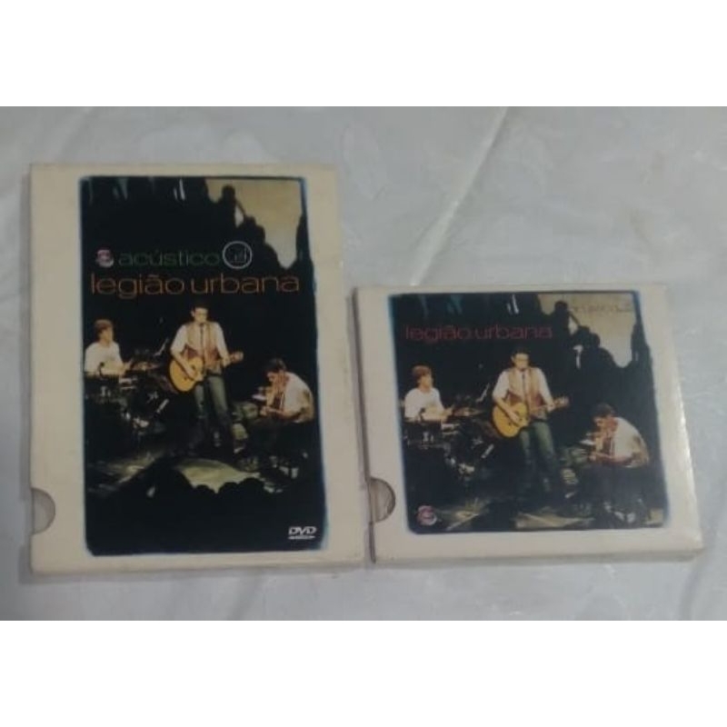 KIT CD & DVD LEGIÃO URBANA ACÚSTICO MTV ( CD+ DVD)