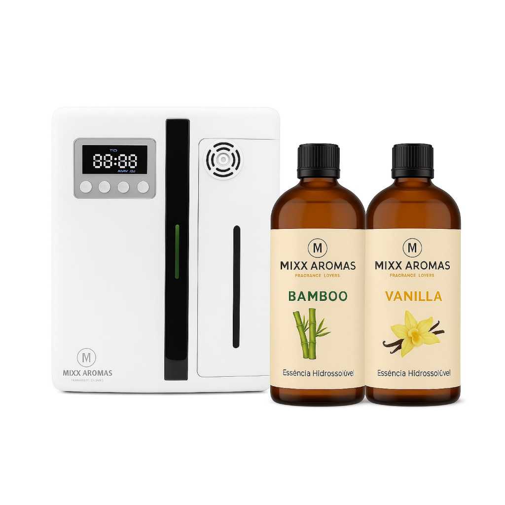 2 ESSENCIA PARA MAQUINA DE NEVOAR BAMBOO E VANILLA 1000ML PRODUTO PREMIU em Oferta na Shopee