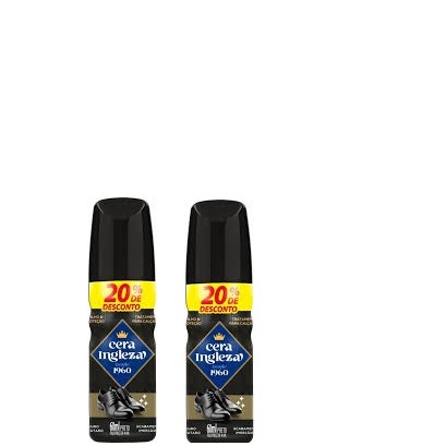 Kit 2 Cera Graxa Liquida Ingleza Para Sapato Calçado 60ml Excelente!
