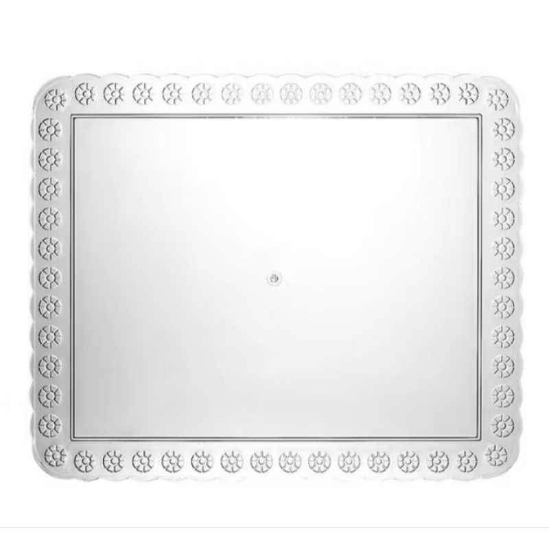 Bandeja de Acrílico (03 unidades) rasa em Oferta na Shopee