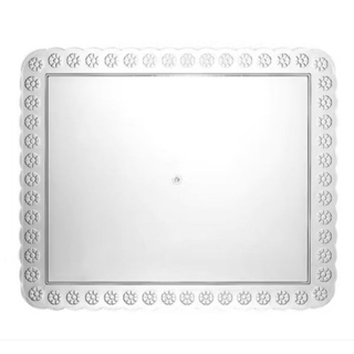 Bandeja de Acrílico (03 unidades) rasa em Oferta na Shopee