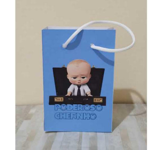 Sacolinhas Surpresa e Lembrancinhas Personalizadas - Tema: O PODEROSO CHEFINHO - PEGUE & MONTE.