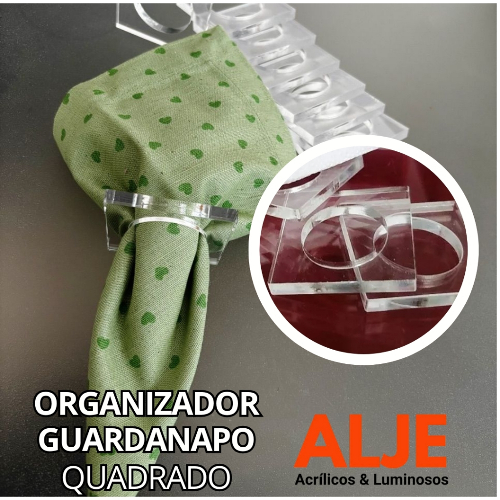 Argola para Guardanapo Acrílico: Onde Comprar | BuscaProdutos