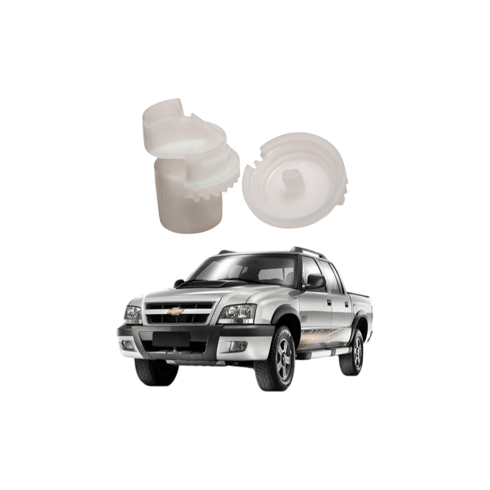 Kit com 2 Peças da Engrenagem da Trava de Direção - Linha GM - SIlverado/Blazer/S10