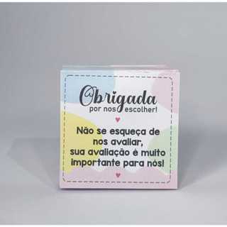 300 FOLHAS Bloco de Agradecimento Avaliação Compras Cliente Ifood Marketplace Shopee em Oferta na Shopee